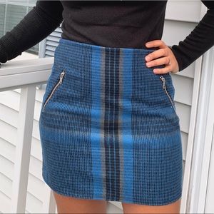 Plaid Gap skirt